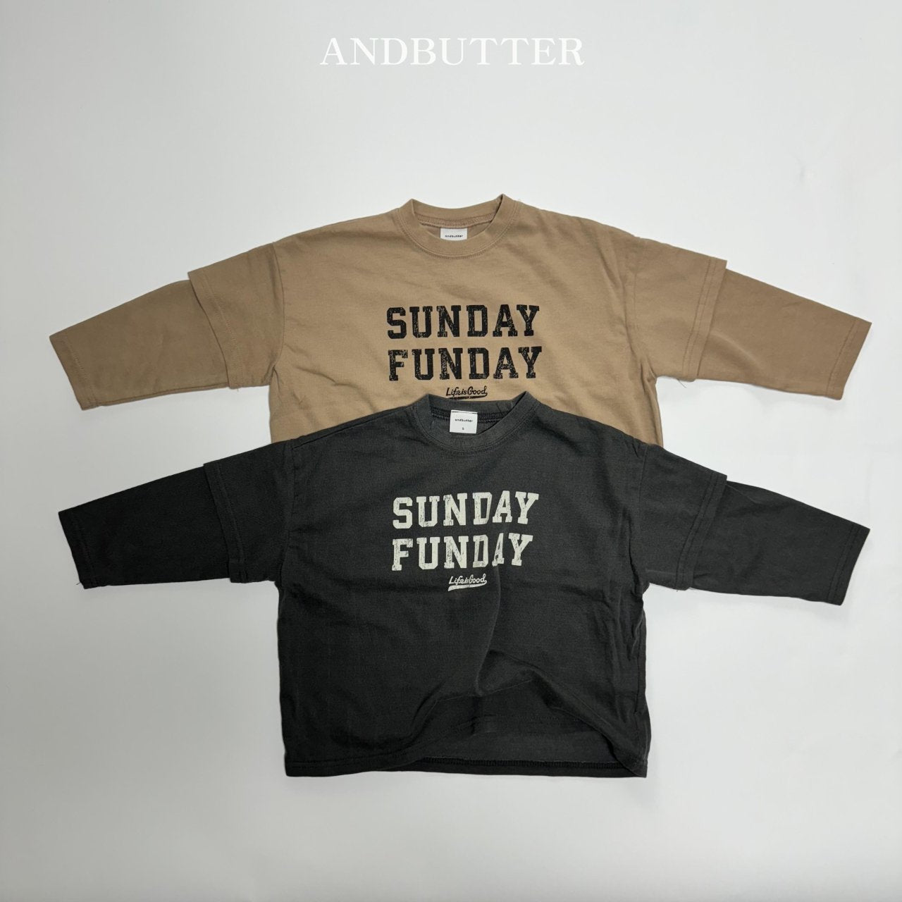 《予約》Sunday Pigment Tee / andbutter