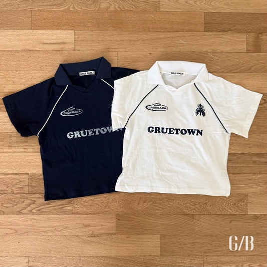 《予約》Poke Collar T-Shirt / GRUE BABA