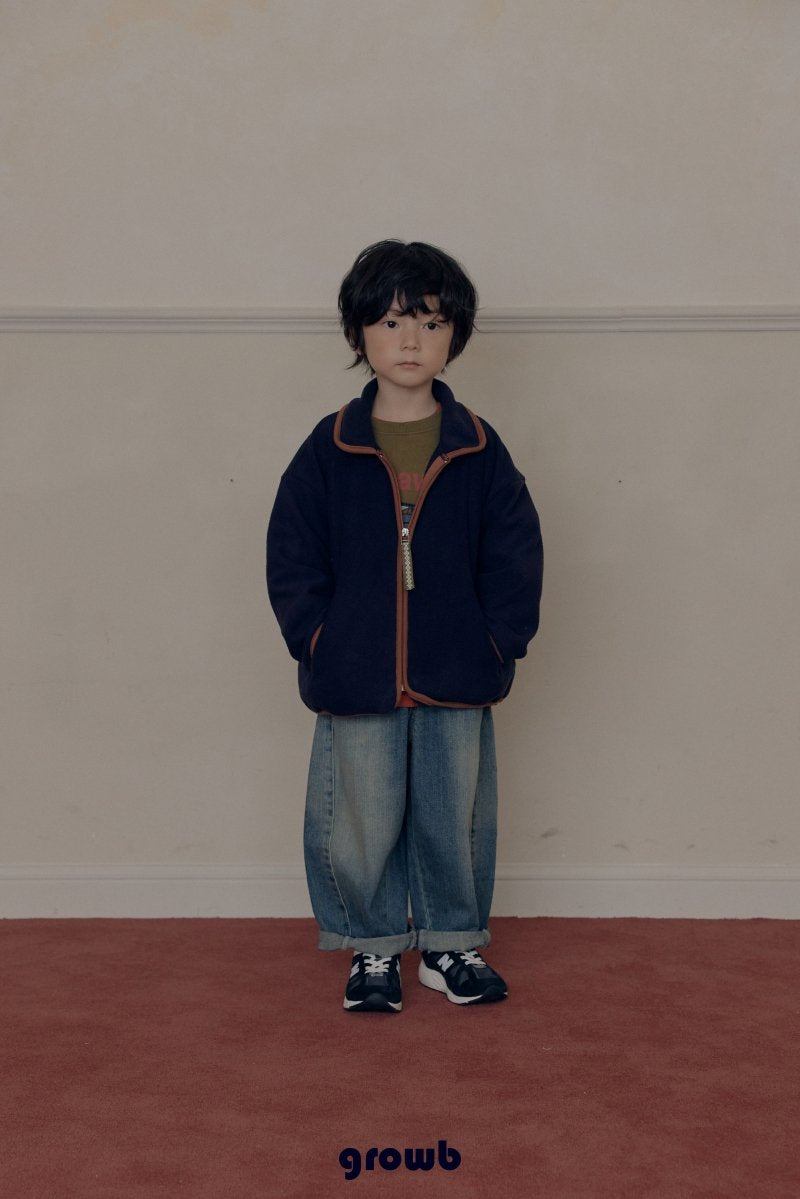 《予約》Curve Denim Pants / GROWB