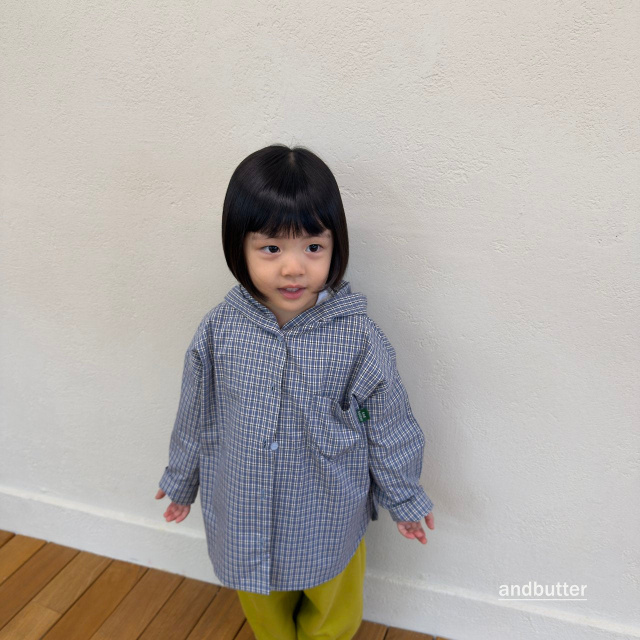《予約》Cap Hood Shirt / ANDBUTTER
