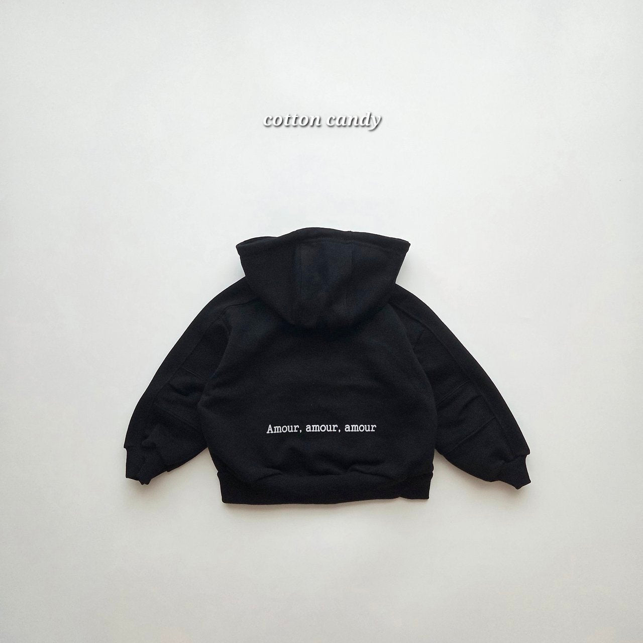 《予約》Amour Hood Zip-Up / cotton candy