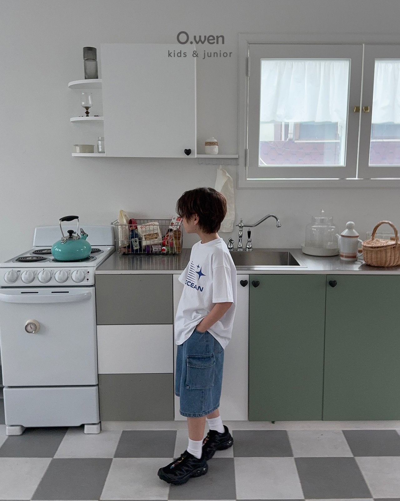 《予約》Blue Ocean Tee / O.wen (adultまで)