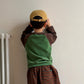 《予約》Raon Color Block Raglan Tee / ELLY MOLLY