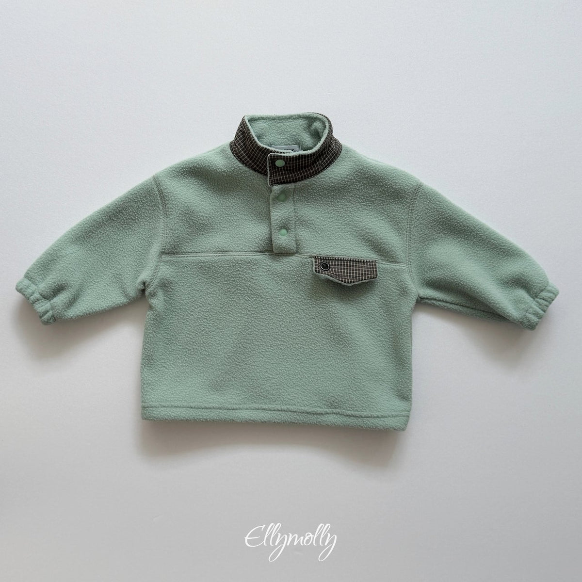 《予約》Pomeli High Neck Sweatshirt / ELLY MOLLY