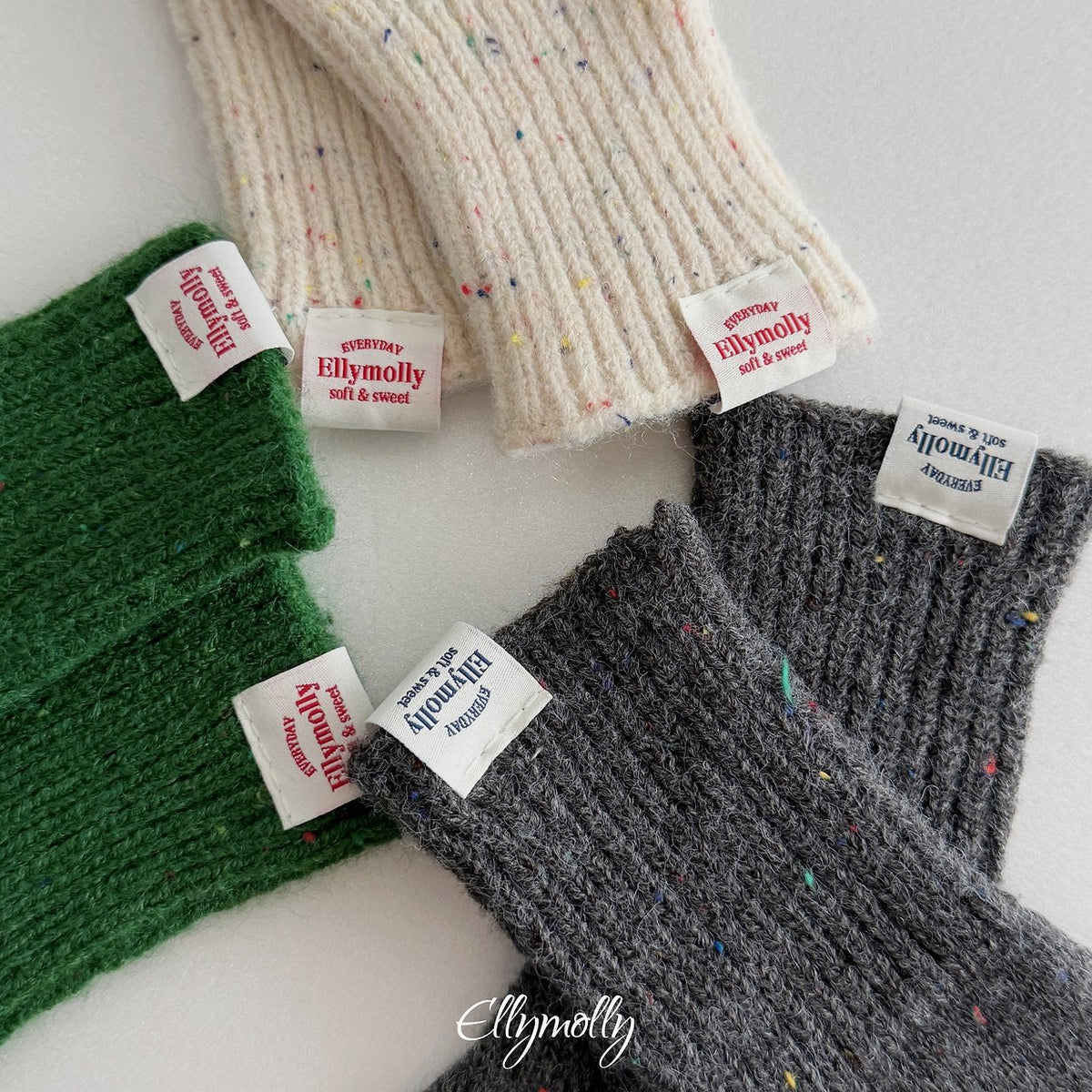 《予約》Elly Knit Gloves / ELLY MOLLY