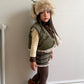 《予約》Fur Earflap Padded Hat / ELLY MOLLY