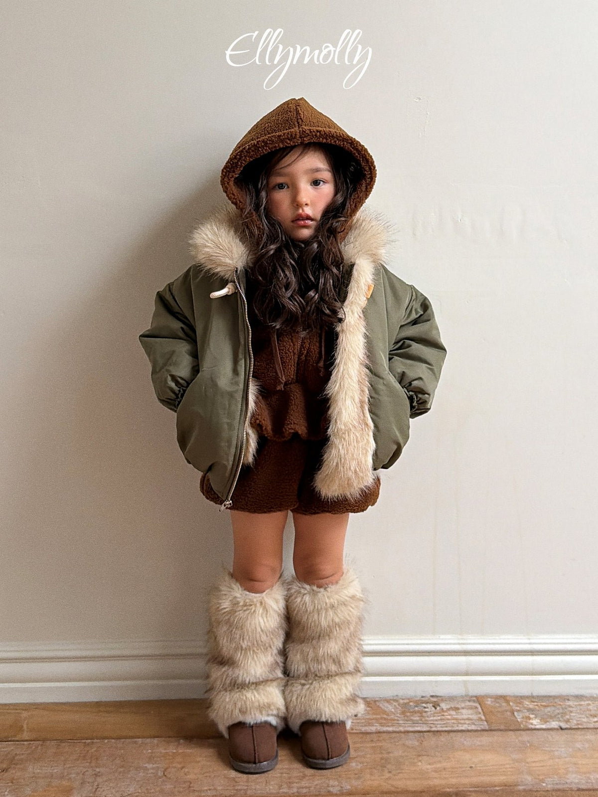 《予約》Eskimo Parka Jumper / ELLY MOLLY
