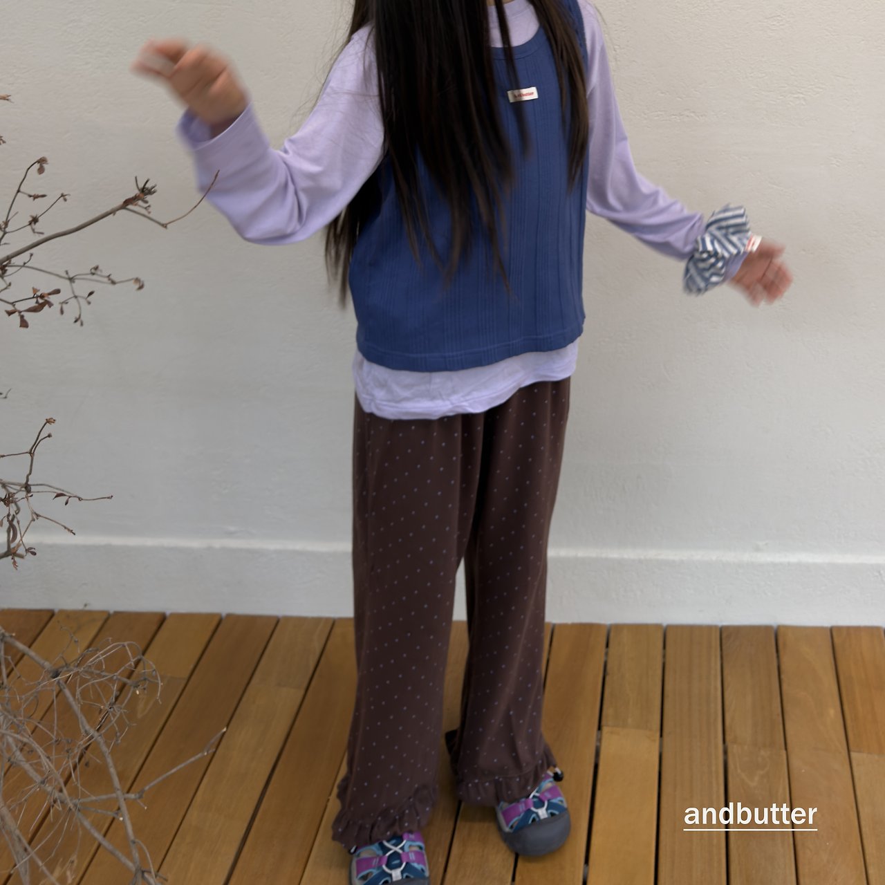 《予約》Chouchou Frill Pants / ANDBUTTER