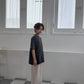 《予約》Slit Pigment Tee / O.wen (adultまで)