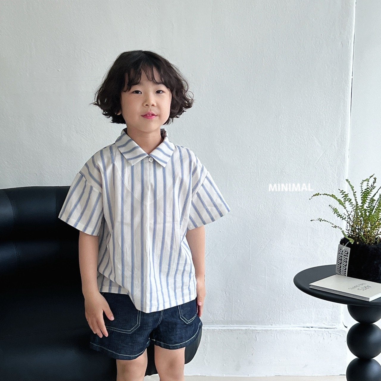 《即納》London Stripe Shirt