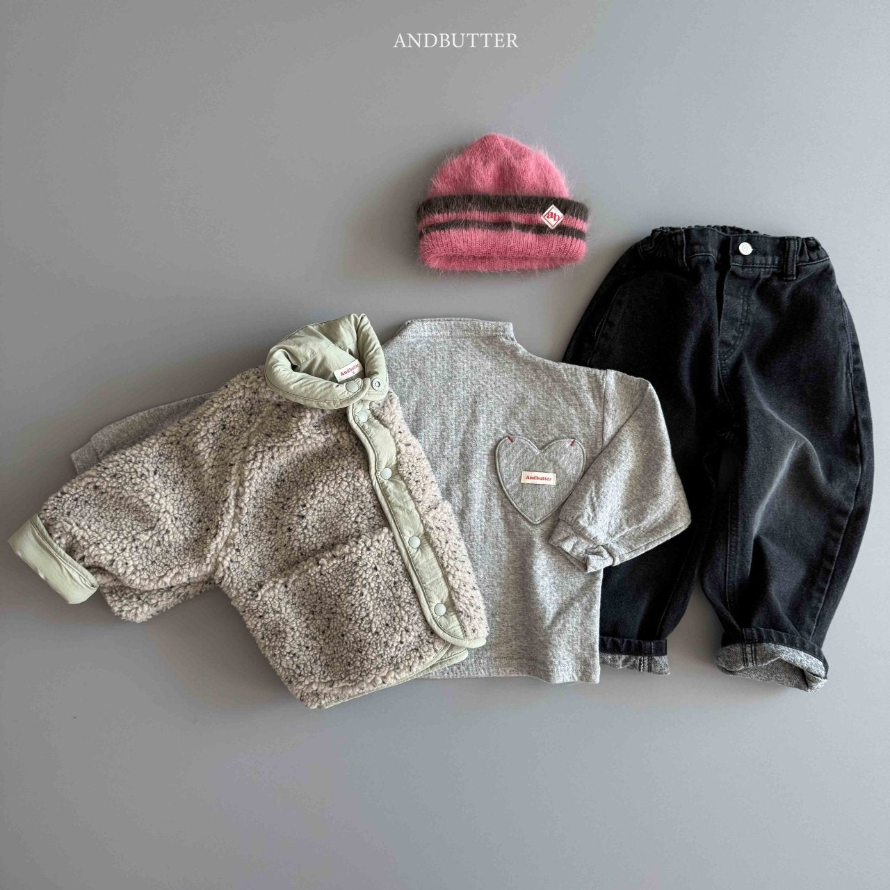 《予約》 Mix Angora Beanie / andbutter