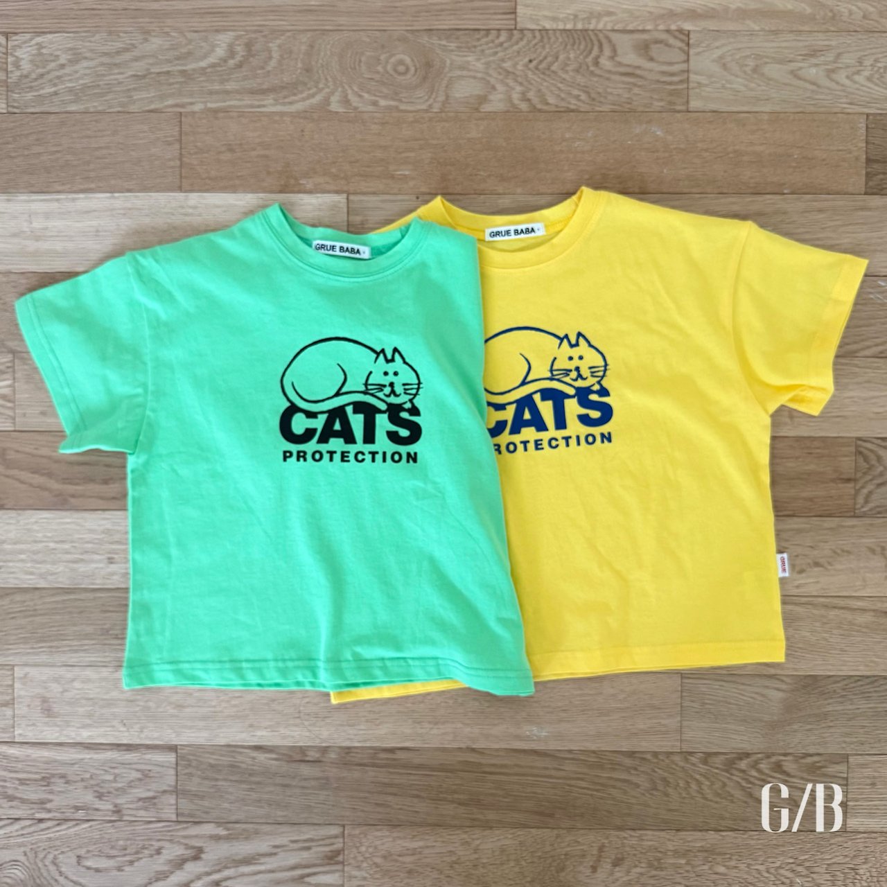 《予約》Cat T-shirt / GRUE BABA