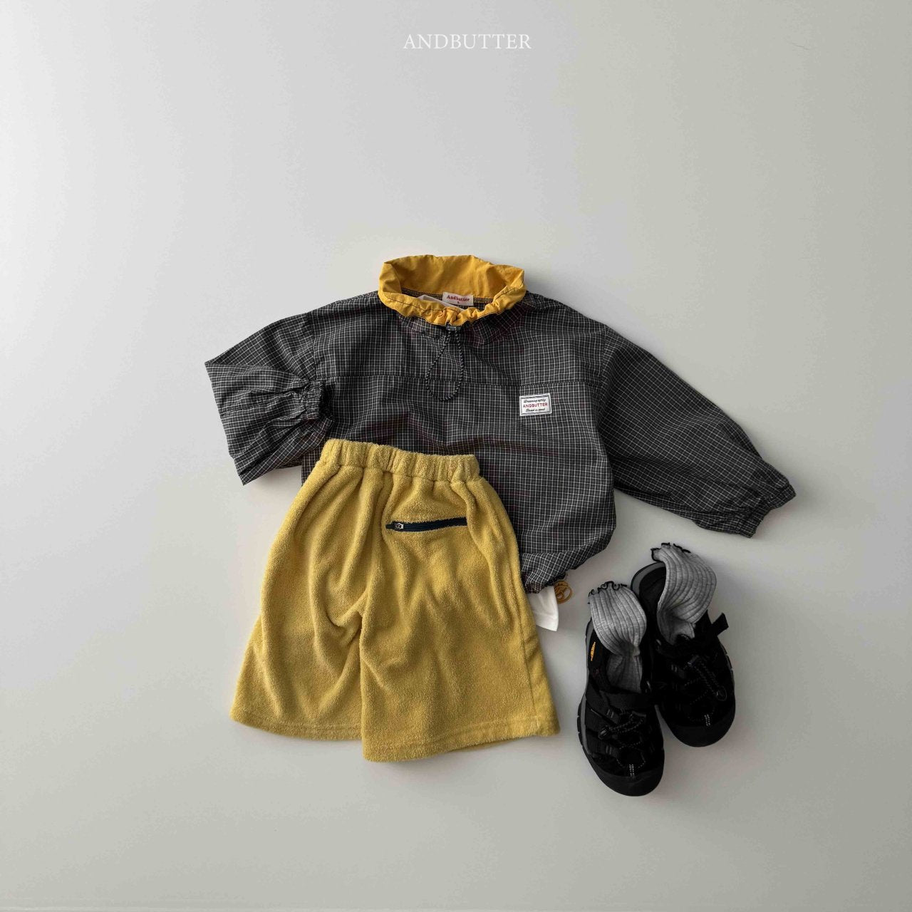 《予約》Soft Terry Bermuda / andbutter