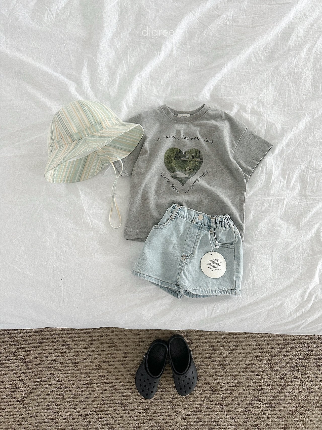 《予約》Veil Short Denim / digreen