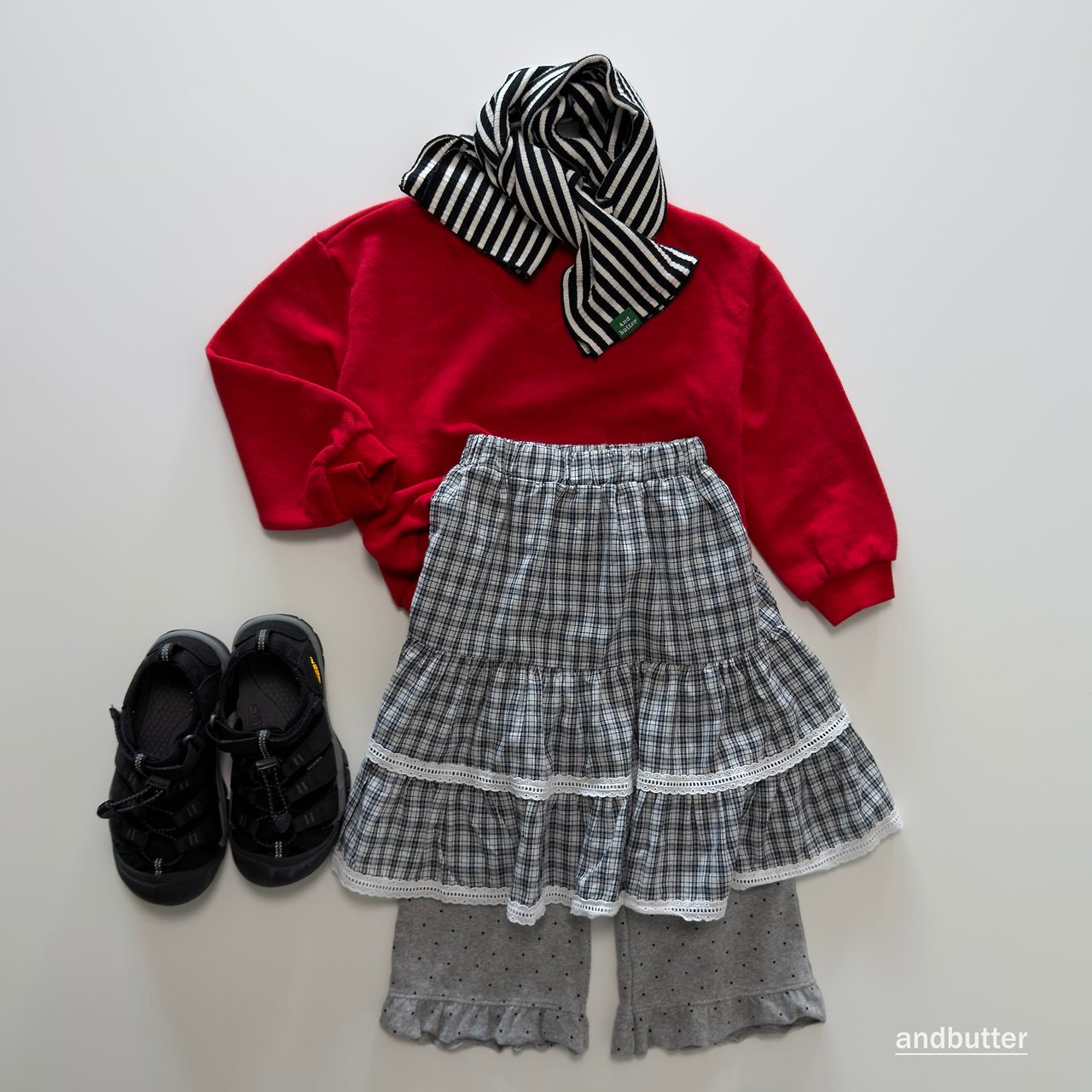 《予約》Chouchou Frill Pants / ANDBUTTER