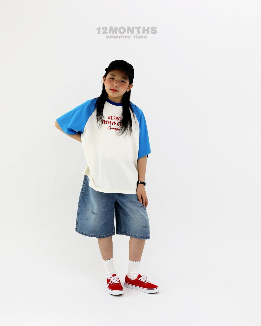 《予約》Club Raglan Tee / 12months
