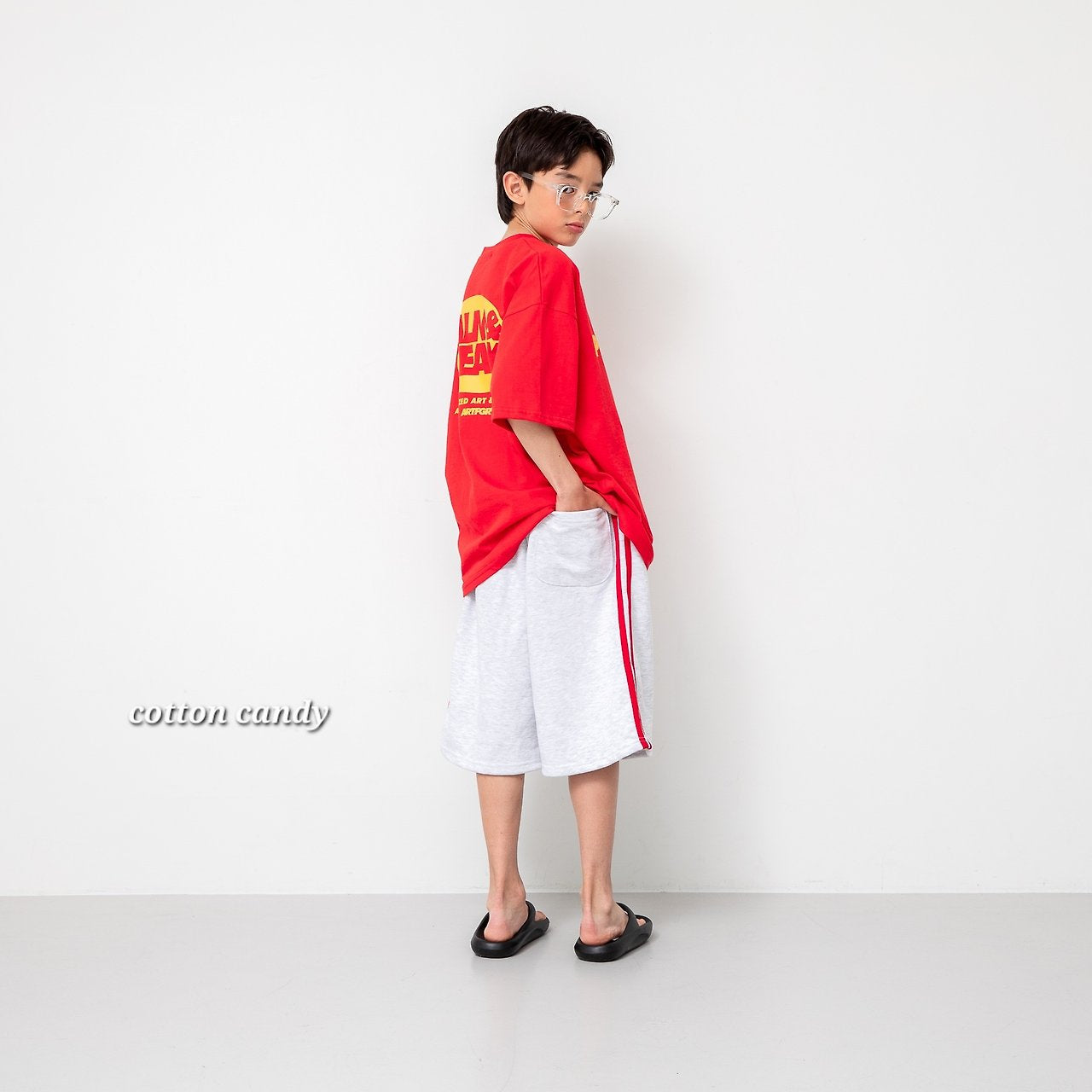 《予約》Steady T-shirt / cotton candy
