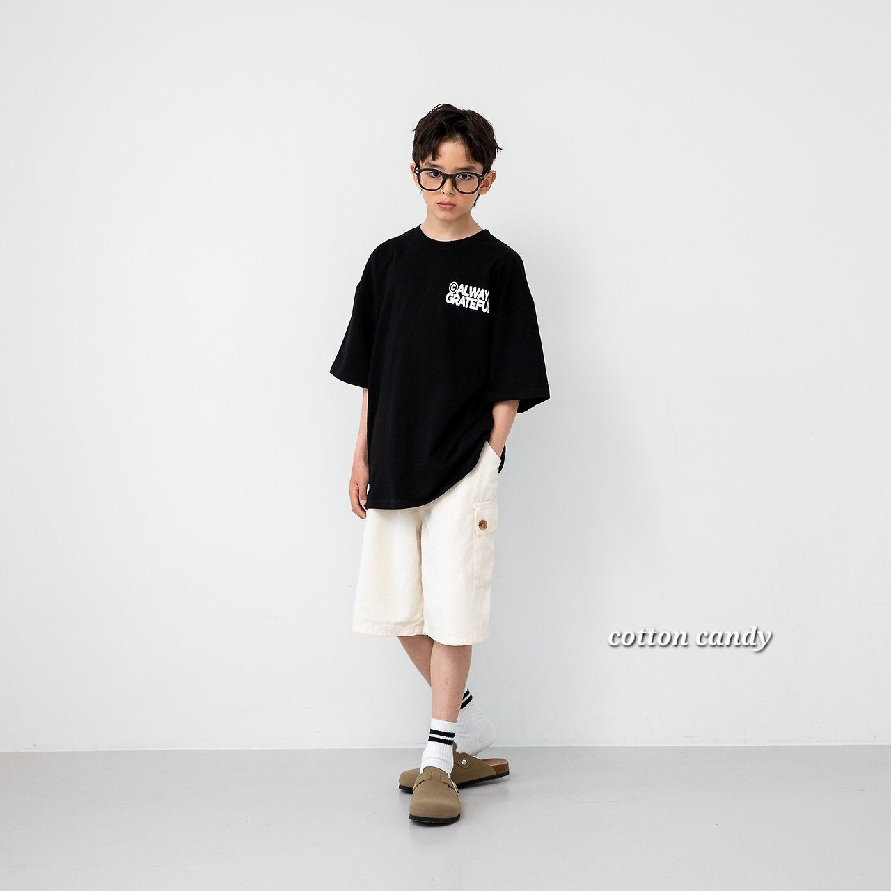 《予約》Button Pants / cotton candy