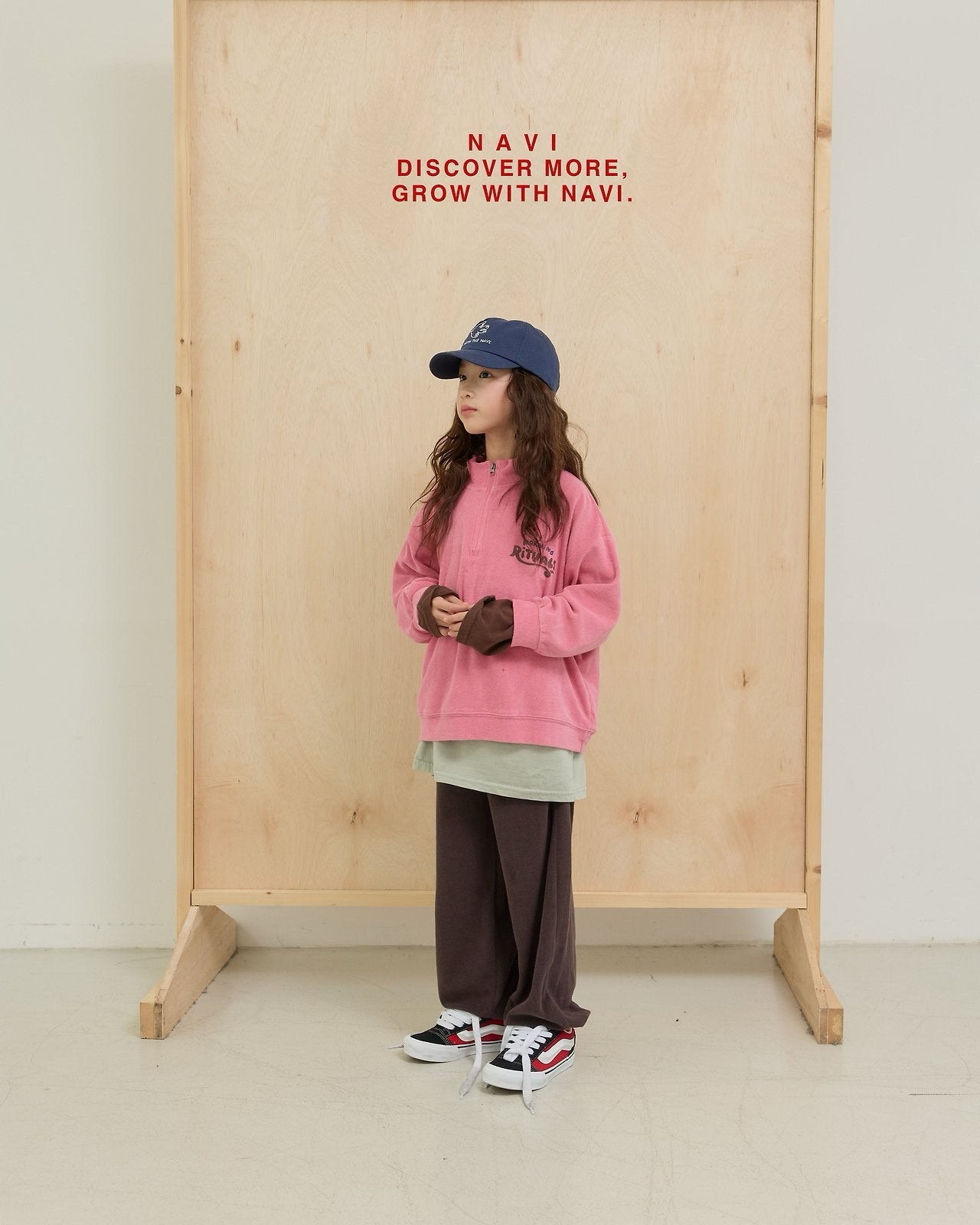 《予約》Morning Half-Zip / navi.