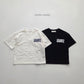 《予約》Square T-shirt / cotton candy