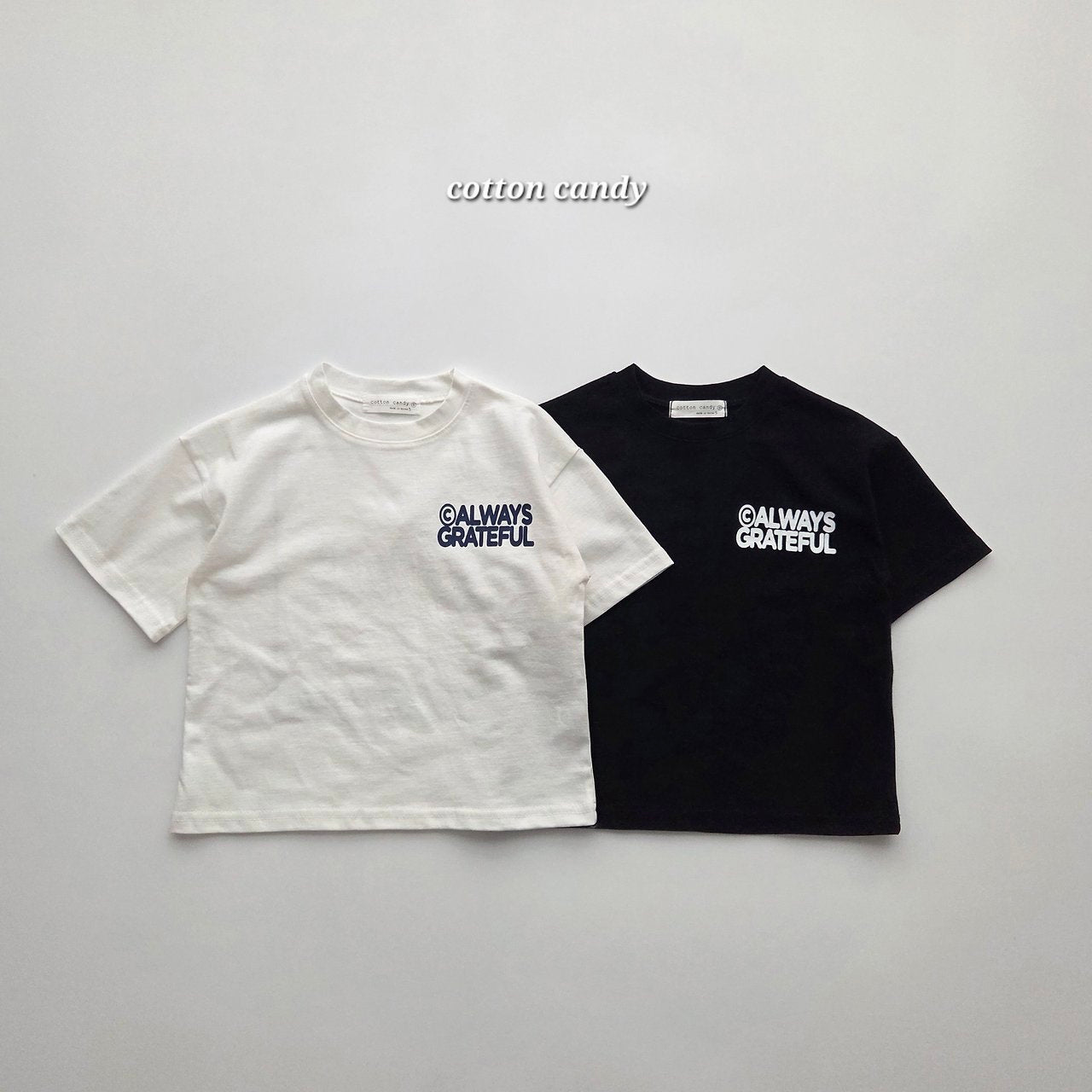 《予約》Square T-shirt / cotton candy