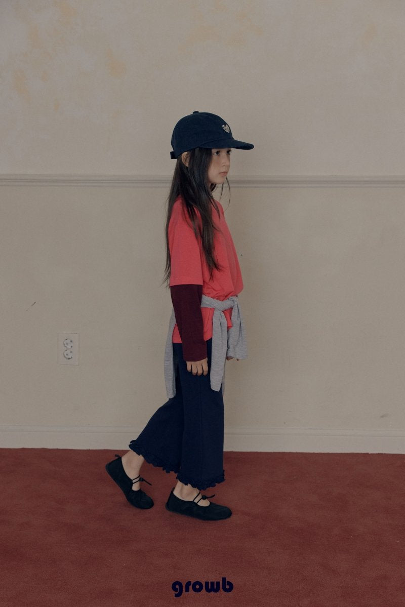《予約》Siron Frill Rib Pants / GROWB