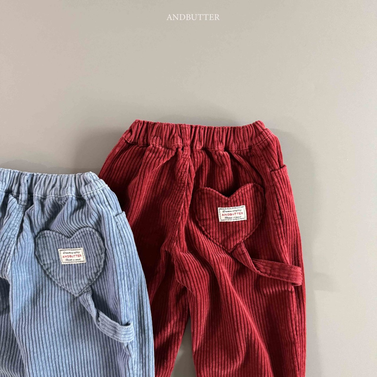 《予約》Love Ring Corduroy Pants / andbutter