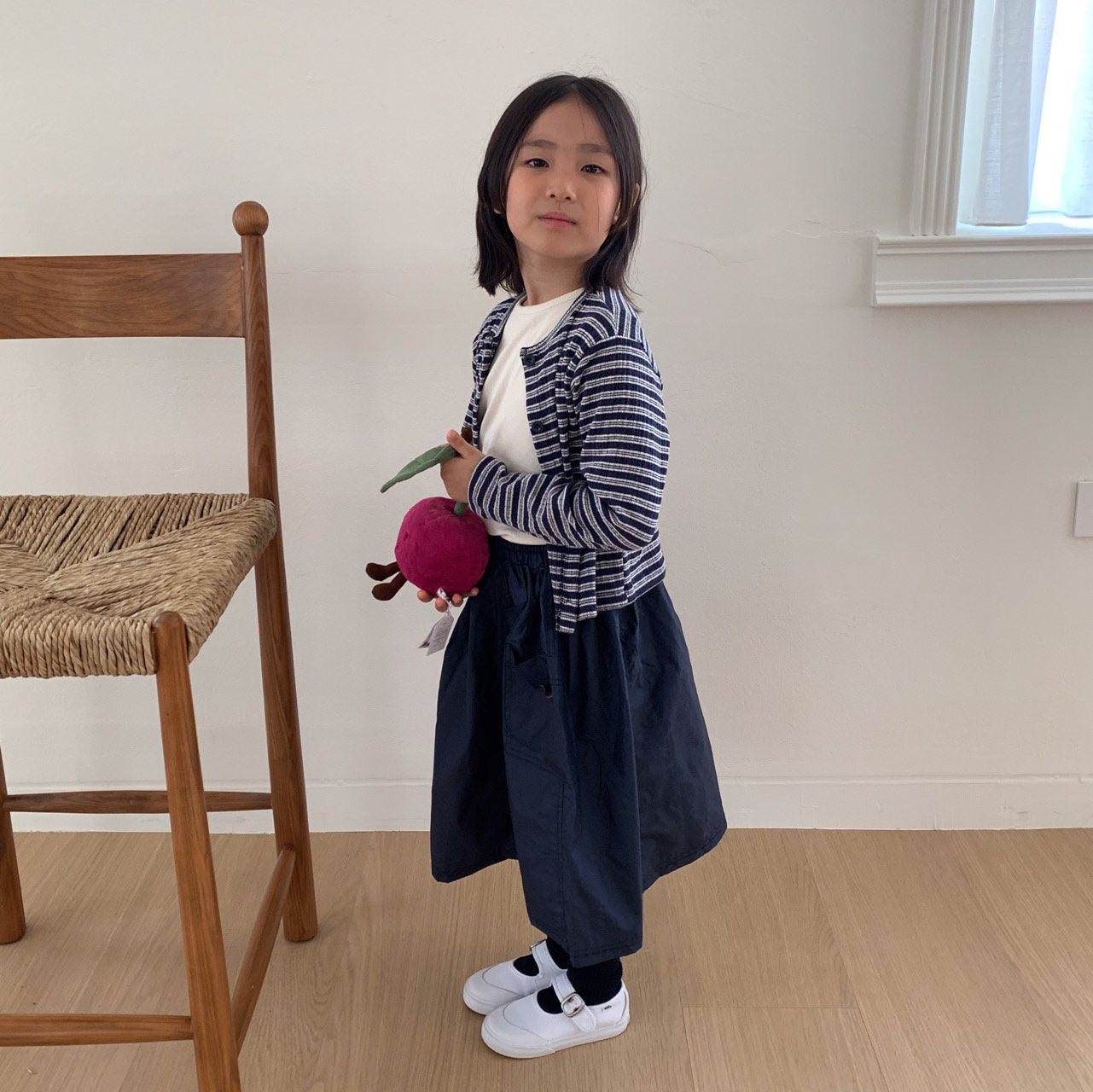 《予約》Stripe Cardigan / Cantuccistudio