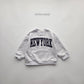 《予約》New York Sweatshirt / cotton candy
