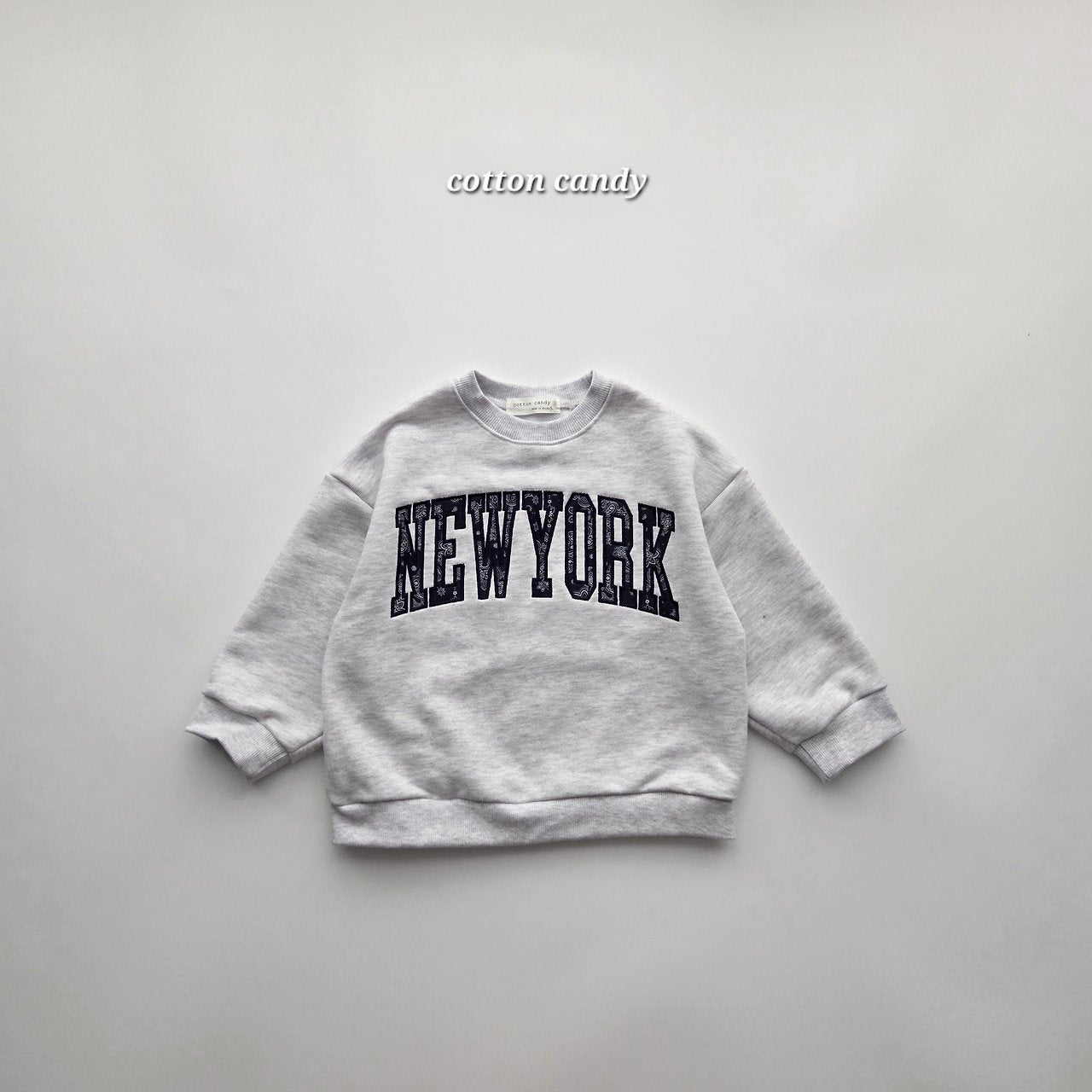 《予約》New York Sweatshirt / cotton candy