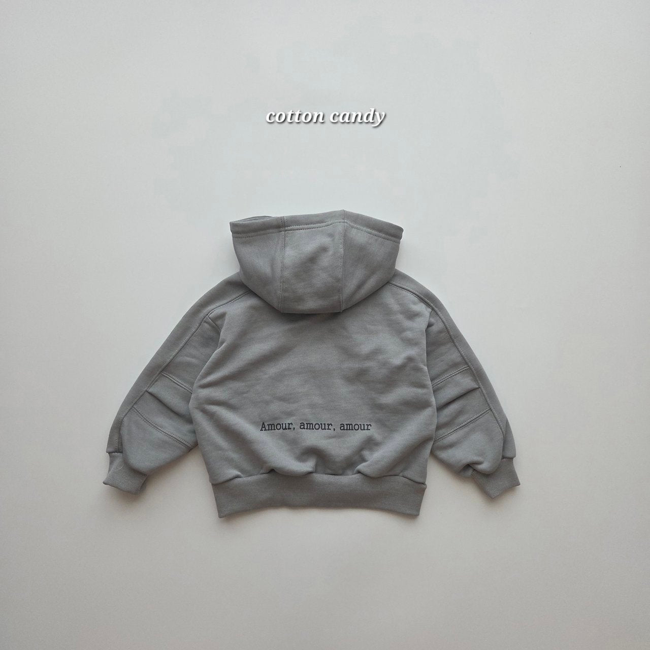 《予約》Amour Hood Zip-Up / cotton candy