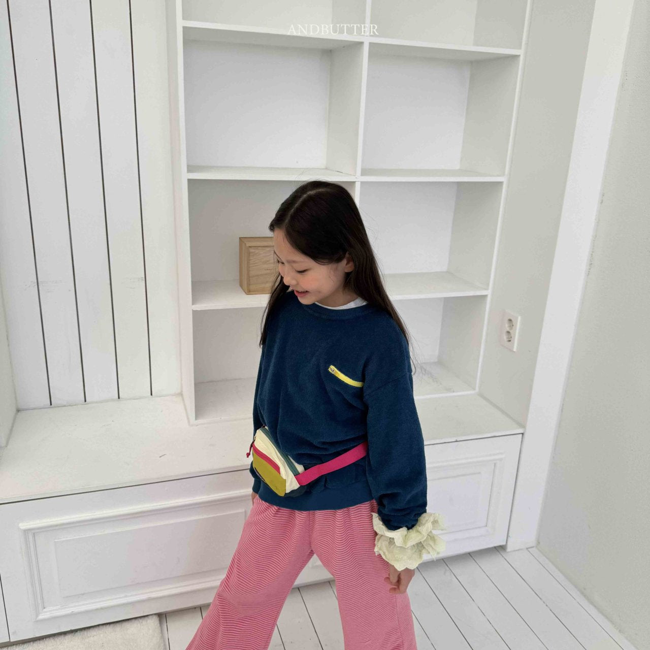 《予約》Candy lace scrunchies / andbutter