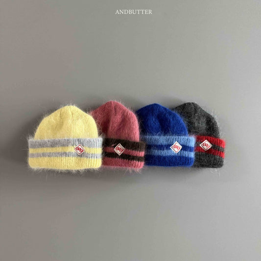 《予約》 Mix Angora Beanie / andbutter