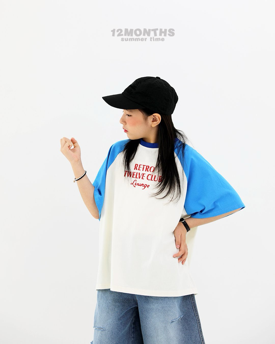 《予約》Club Raglan Tee / 12months