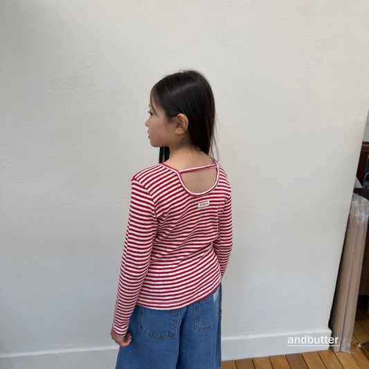 《予約》Tommy Point T-Shirt / ANDBUTTER