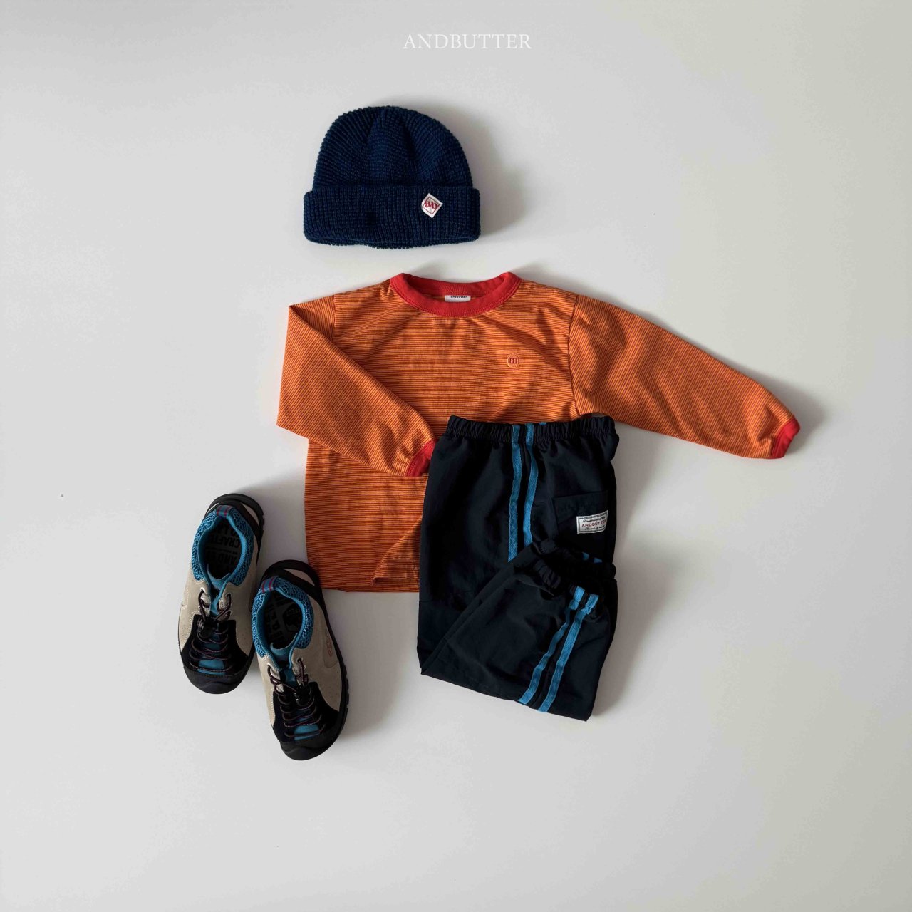 《予約》Two-Line Pants / andbutter