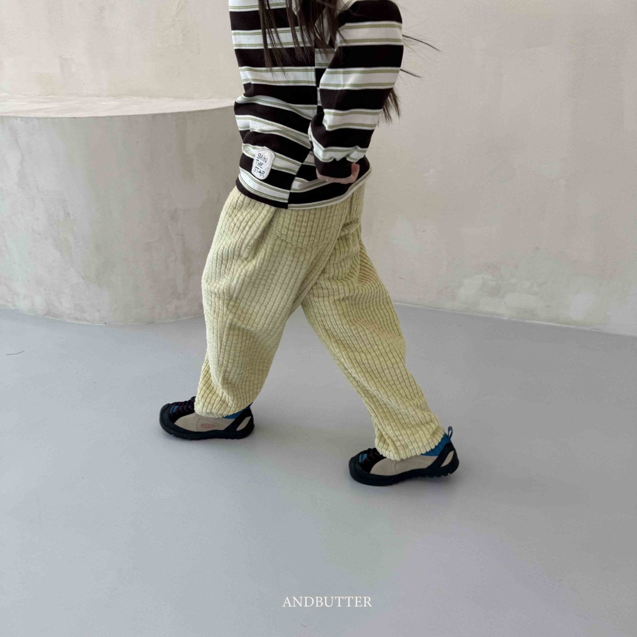 《予約》Puffy Corduroy Pants / andbutter