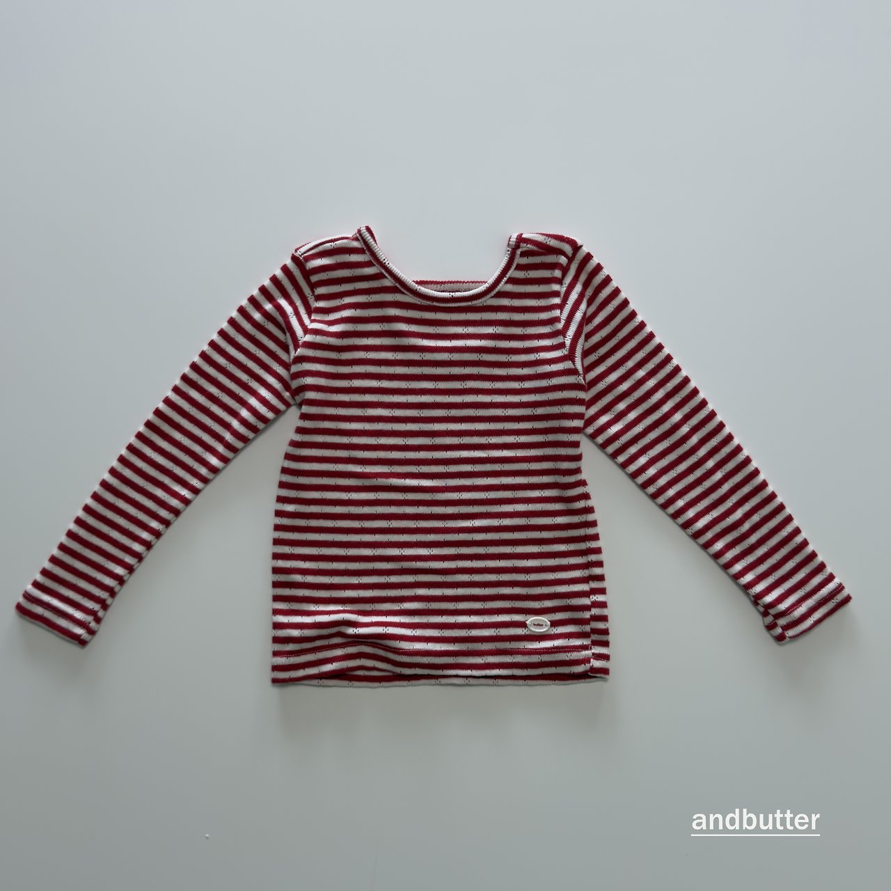 《予約》Tommy Point T-Shirt / ANDBUTTER