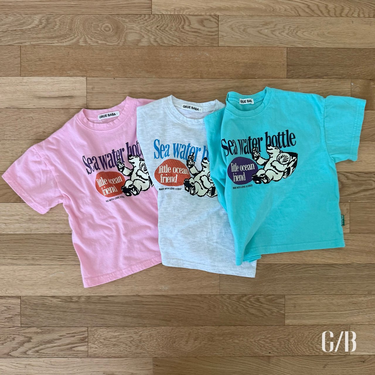 《予約》Ocean T-shirt / GRUE BABA