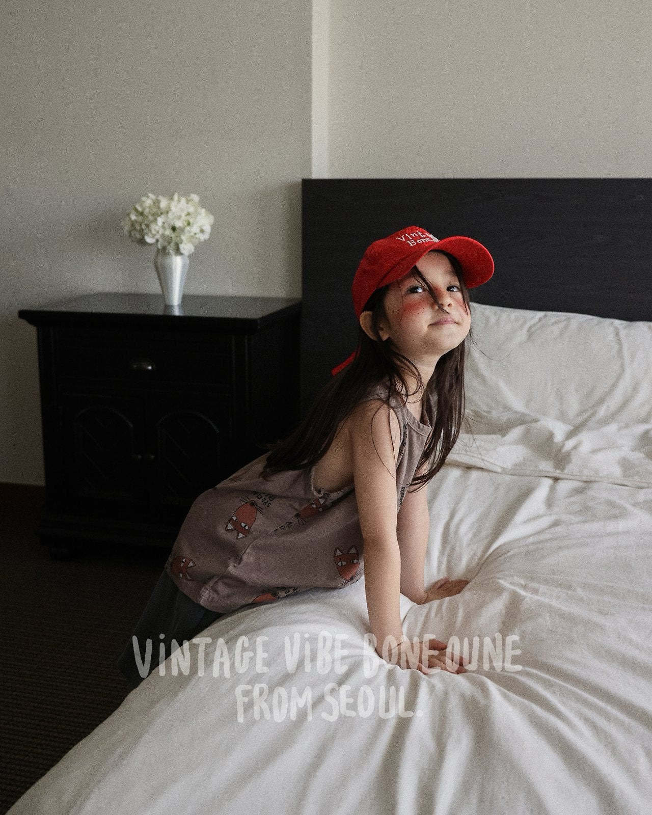 《予約》Fox Sleeveless T-shirt / Boneoune
