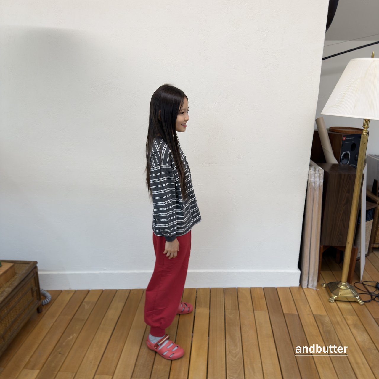 《予約》Rib Jogger Pants / ANDBUTTER