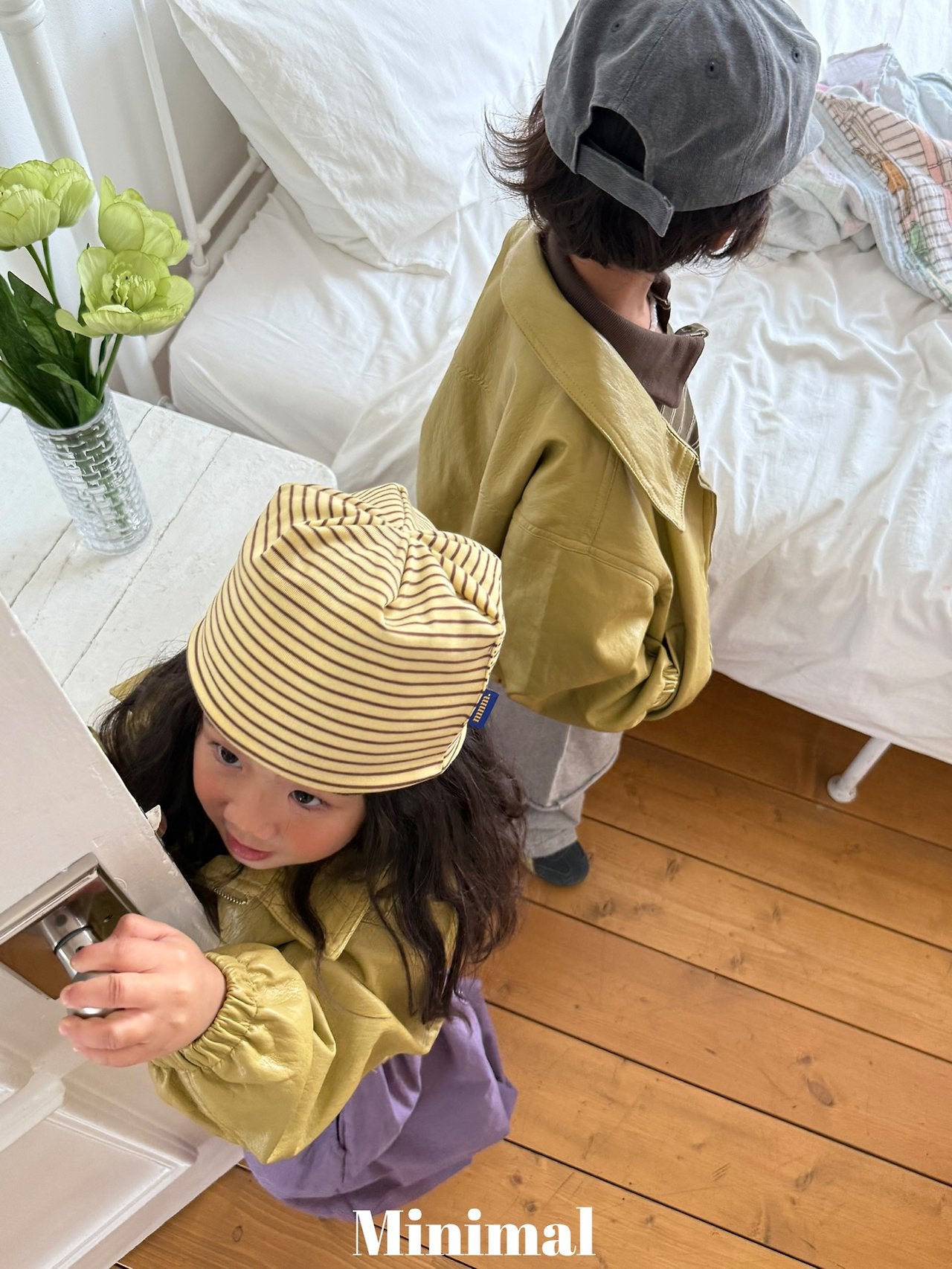 《予約》Soft Leather Zip-Up Jacket / MINIMAL