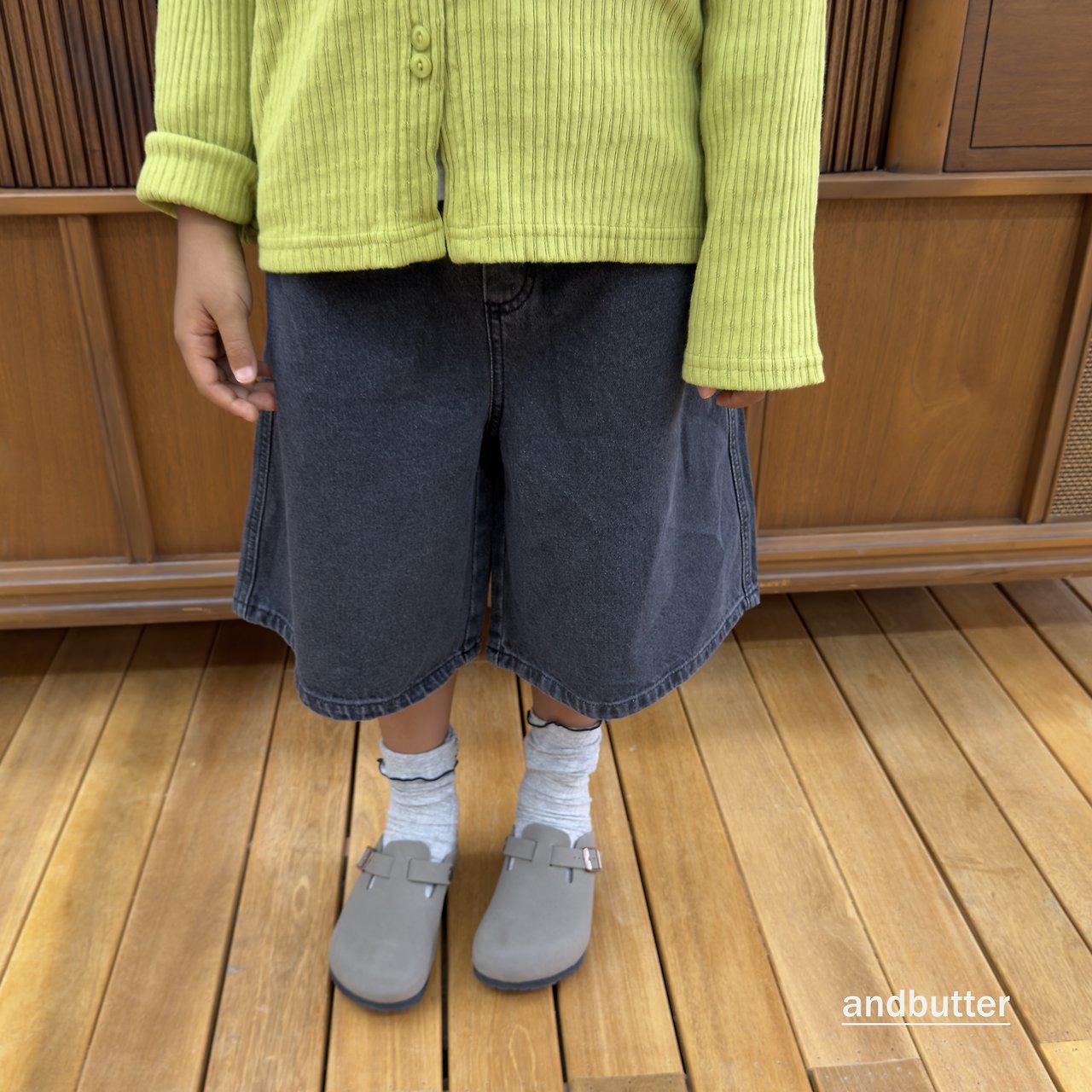 《予約》Bermuda Denim Pants / ANDBUTTER