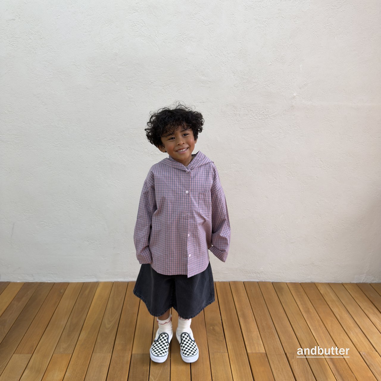 《予約》Cap Hood Shirt / ANDBUTTER