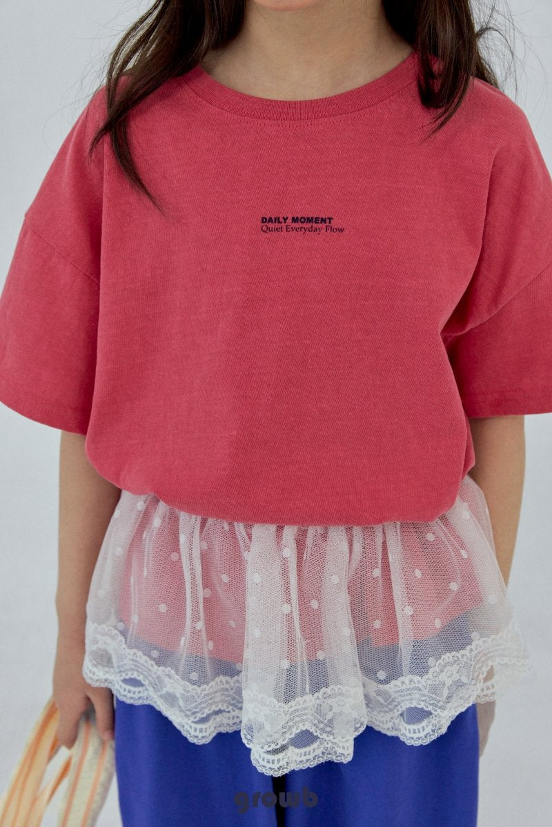 《予約》Flow T-shirt / GROWB