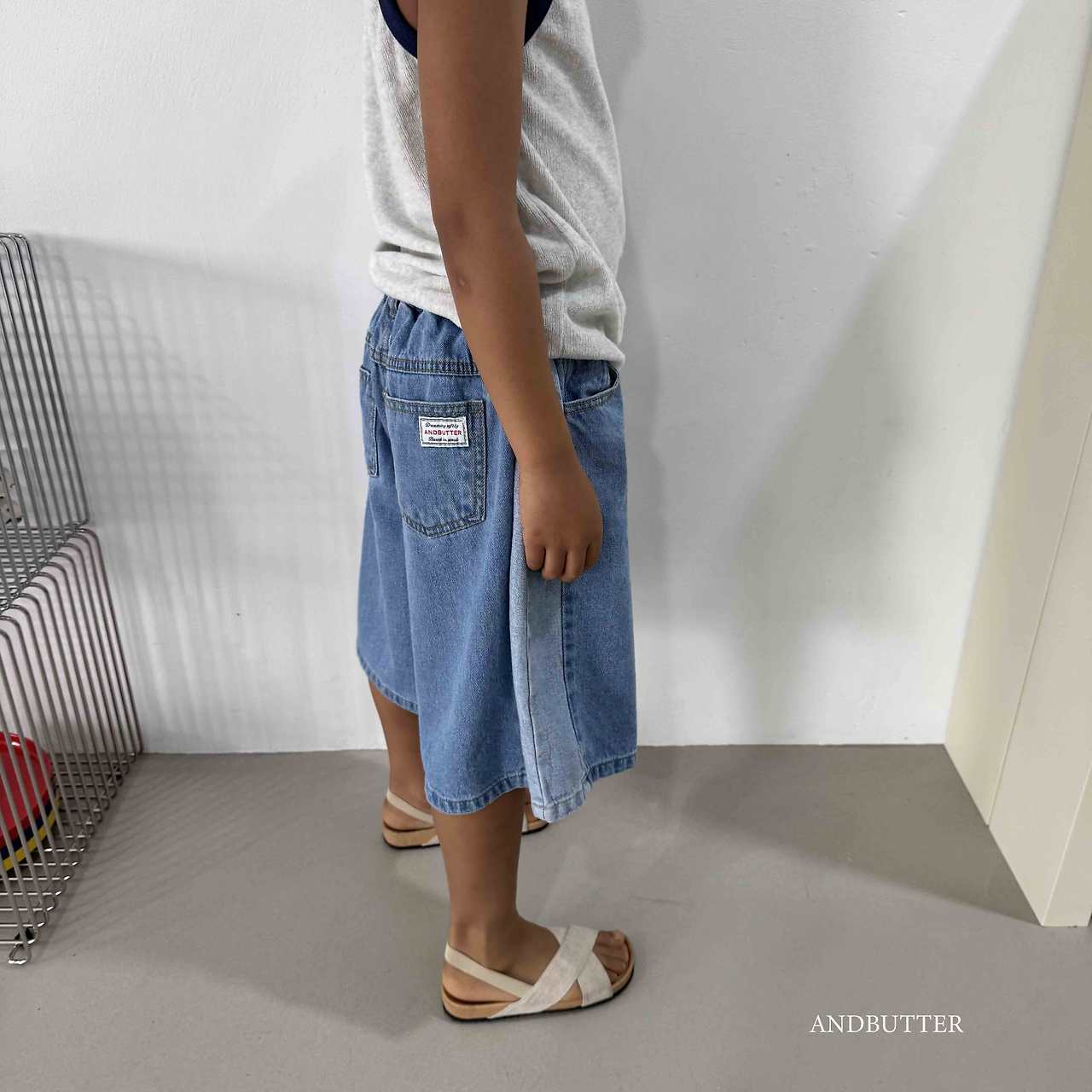 《予約》Cat Bermuda Denim / andbutter