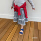 《予約》Check Tiered Skirt / ANDBUTTER