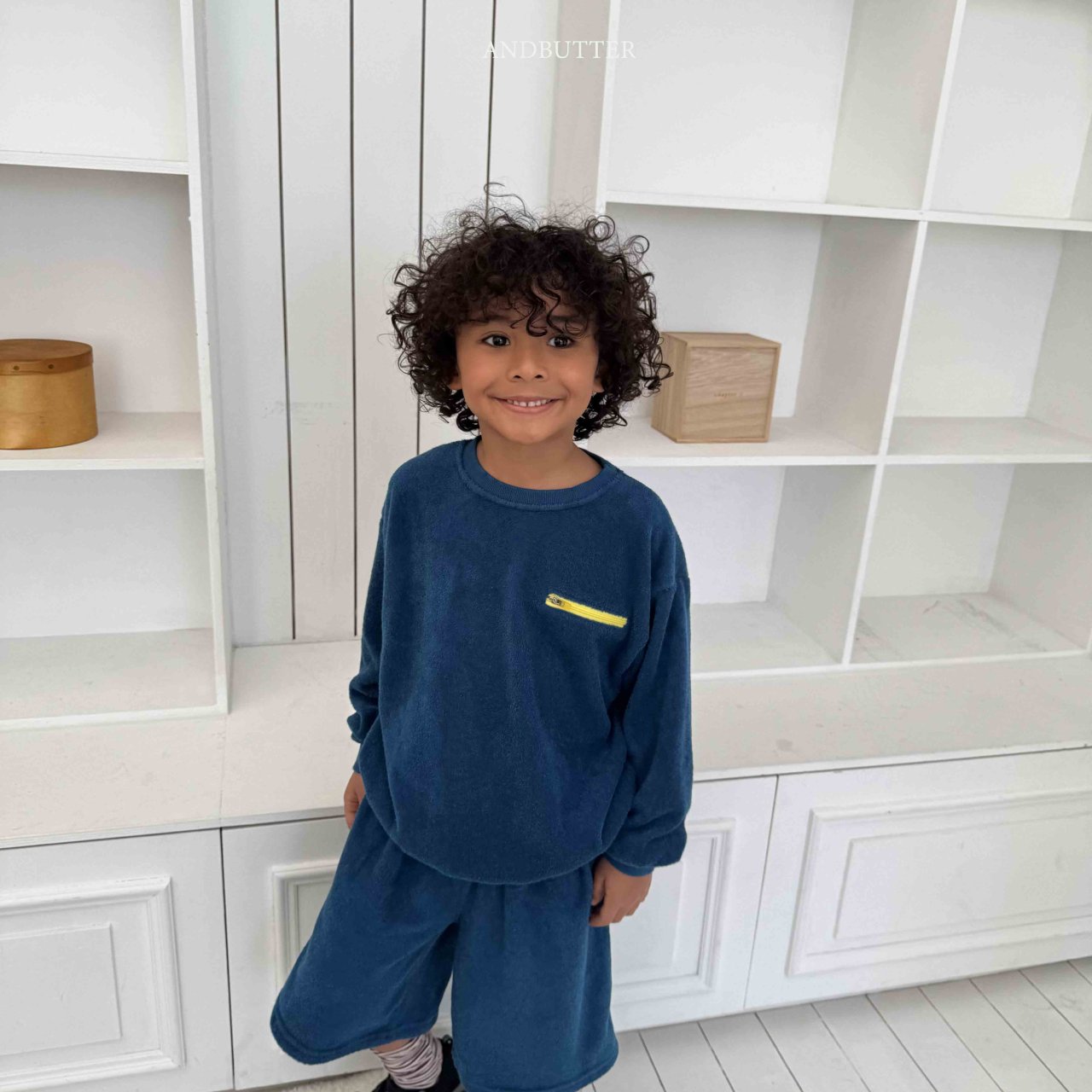 《予約》Soft Terry Bermuda / andbutter