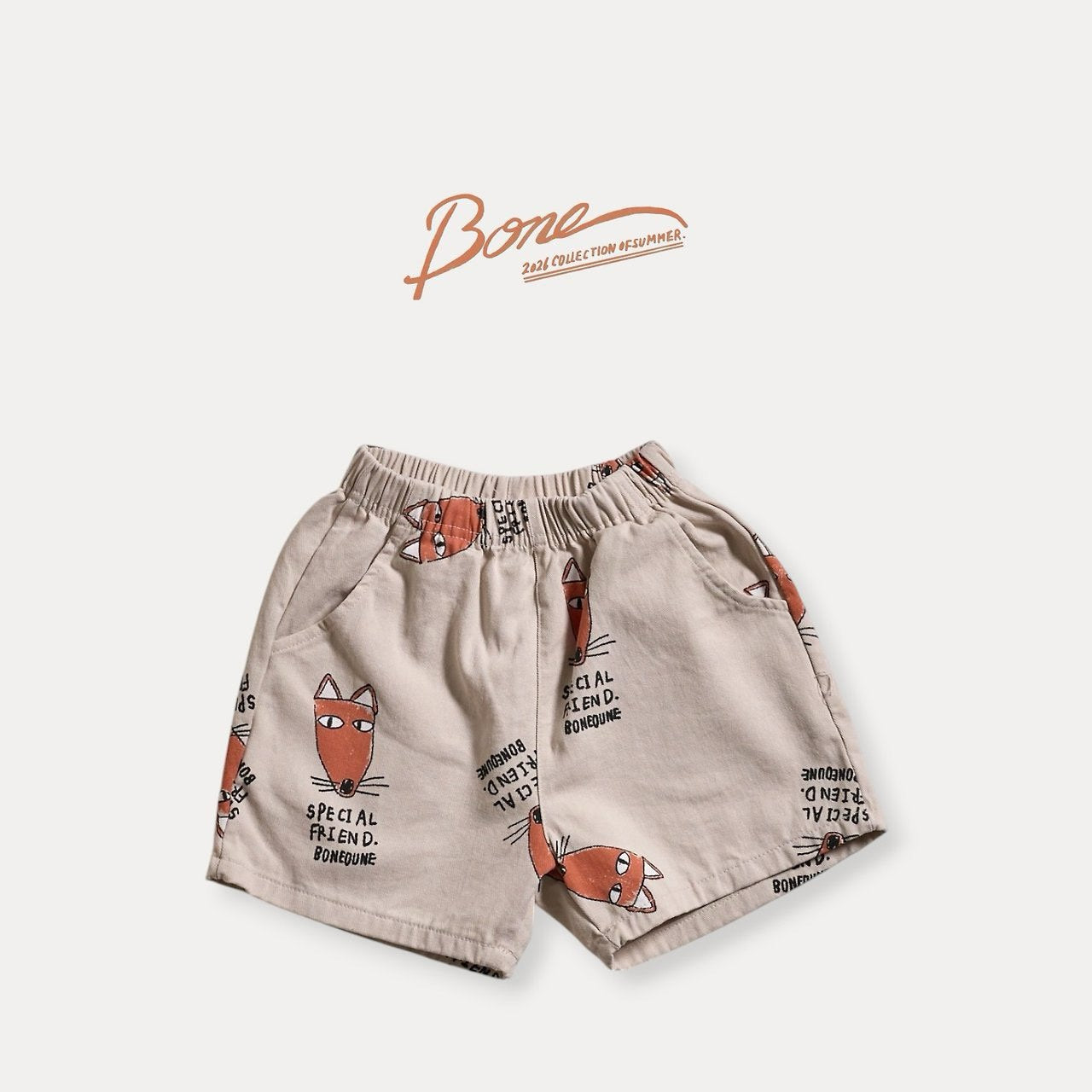 《予約》Fox Short Pants / Boneoune