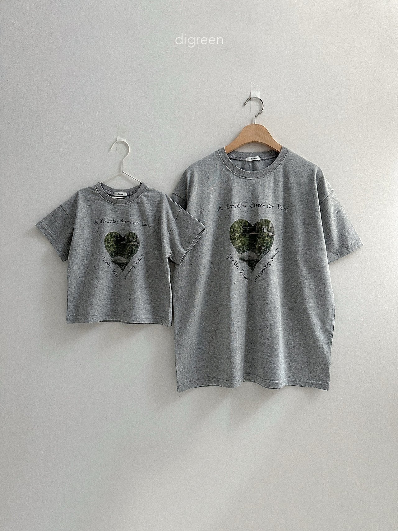 《予約》Pure Swan Tee / digreen (mom)